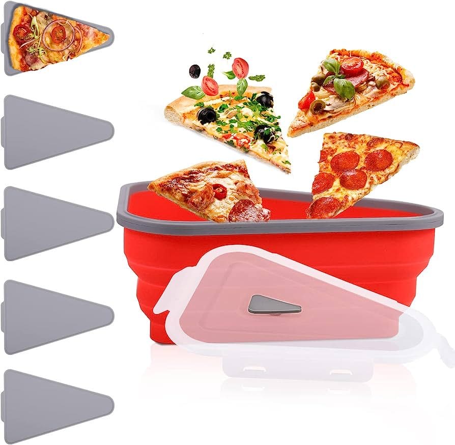 FKKsparkler Pizza Storage Container,Pizza Container Expandable Silicon —  CHIMIYA
