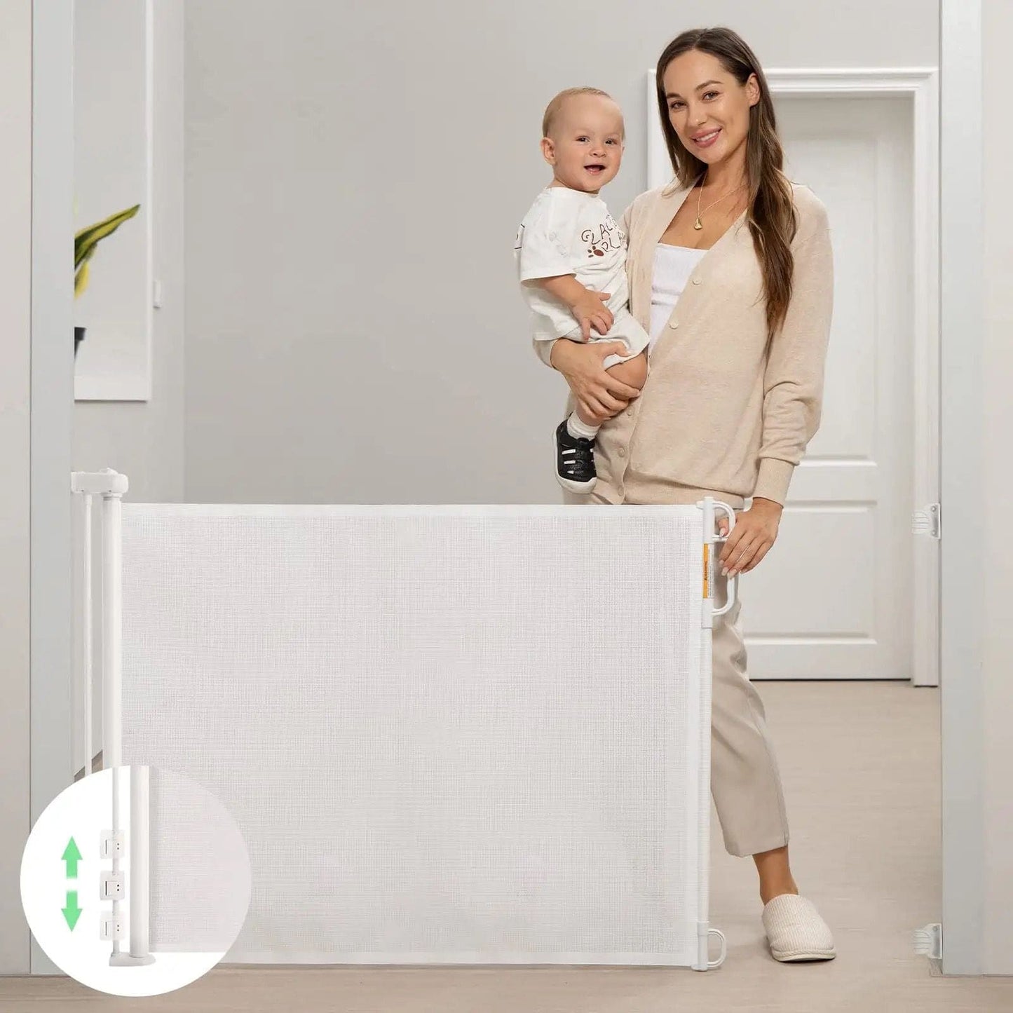 Retractable Baby Gate