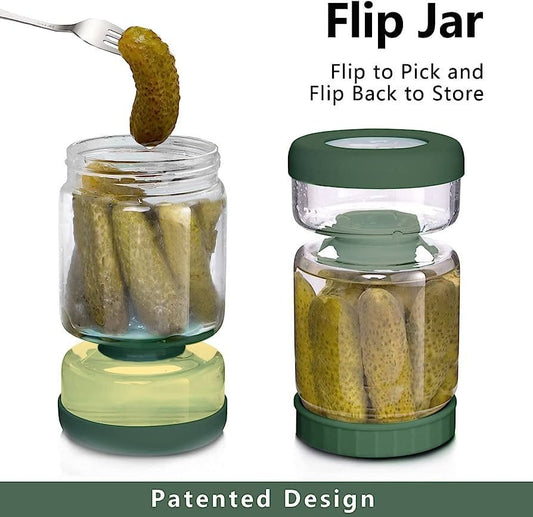 Hourglass Pickle/Olive Jar