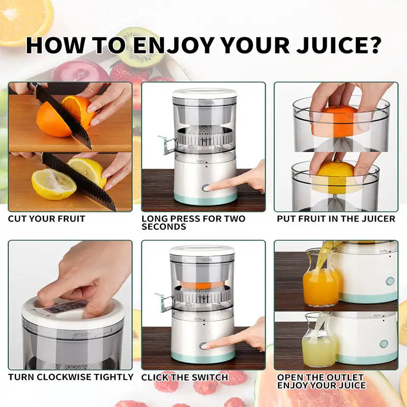 Rechargeable Orange Juicer