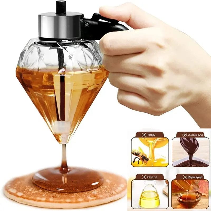 Glass Honey Dispenser